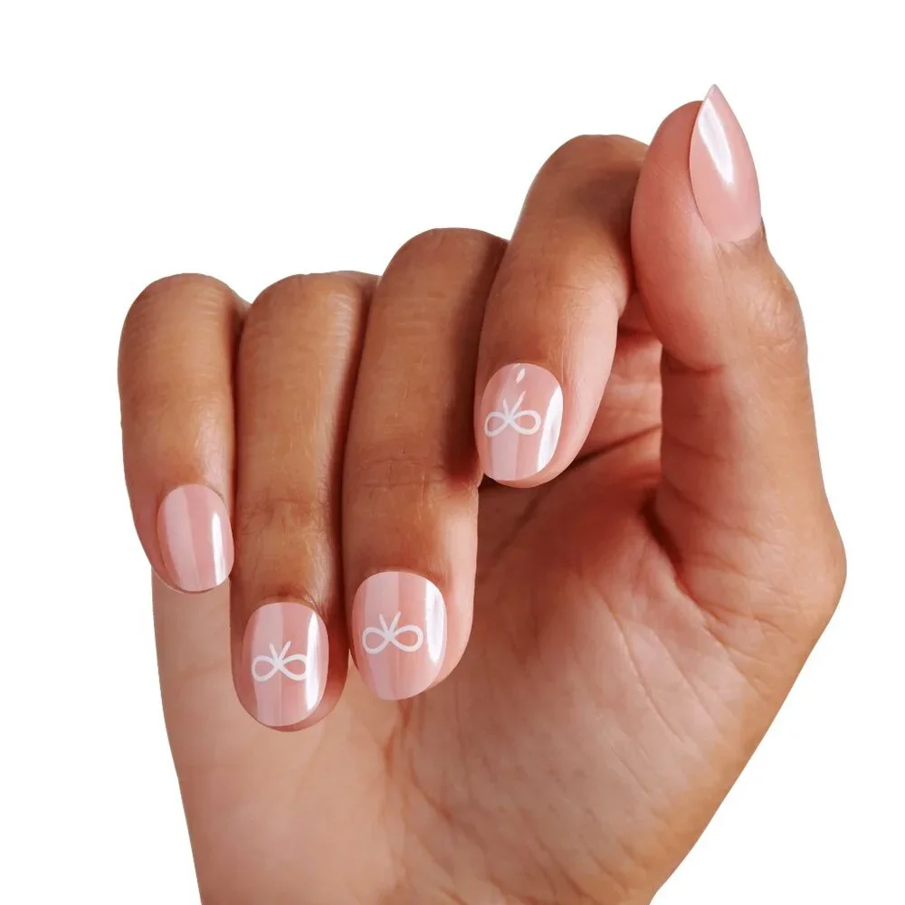 KISS Voguish Fantasy Nails Real Short Length & Toenails Pedicure Kit Set